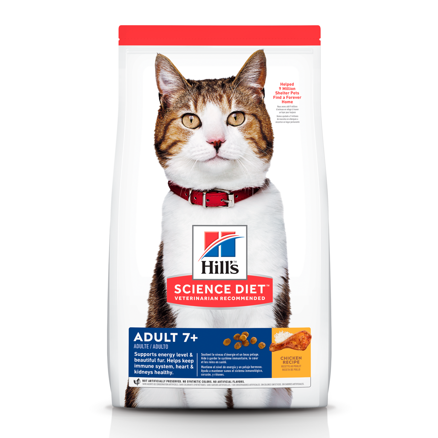 Hill's Science Diet Hill's Science Diet, Alimento para Gato Adulto 7+ Presentación: 1.81 Kg