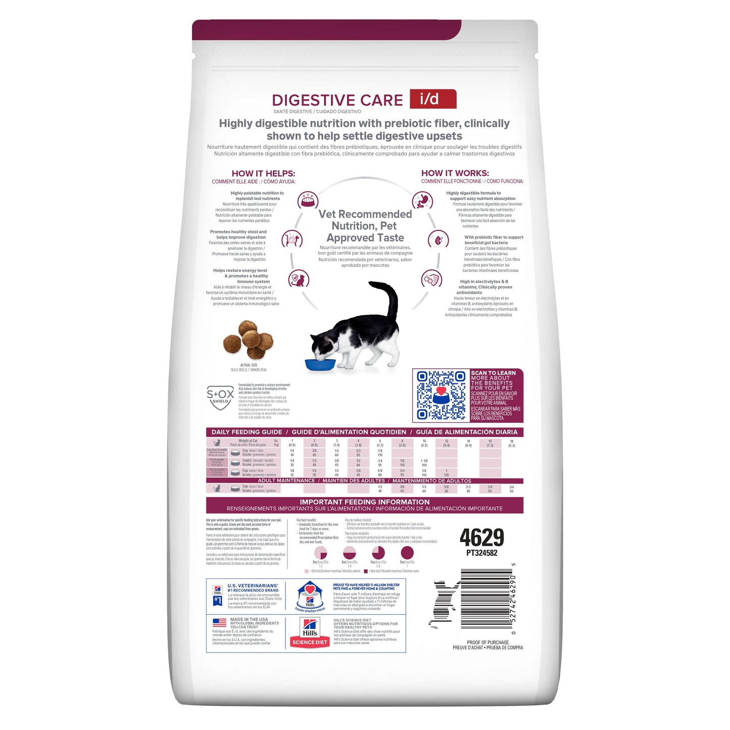 Hill's Prescription Diet Digestive Care I/D Presentación: 1.81 Kg