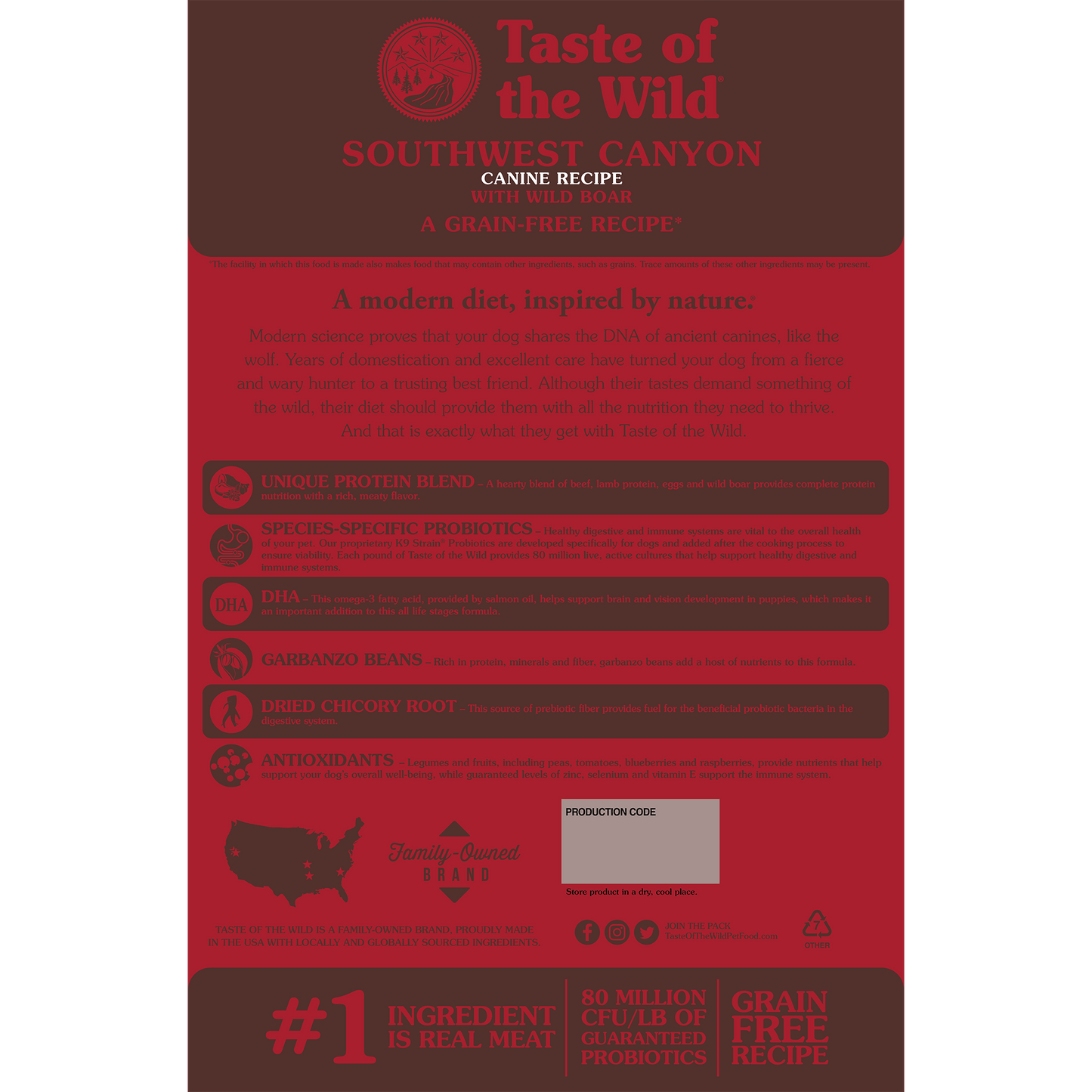 Taste of the Wild SOUTH WEST CANYON 2.27 kg