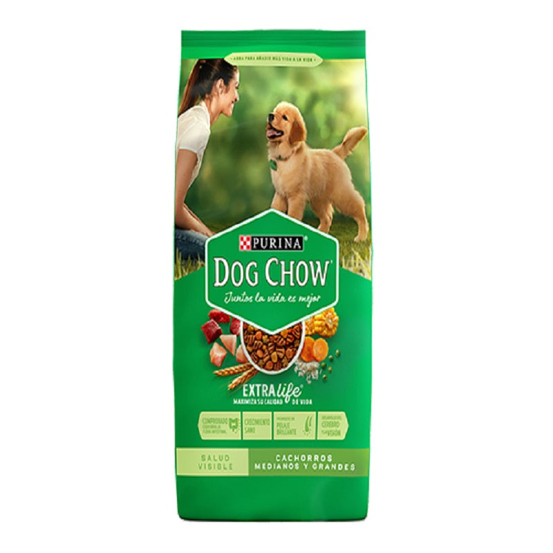 Dog Chow Cachorros medianos y grandes 4 Kg