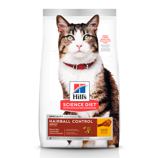 Hill's Science Diet Hairball Control Adult  Presentación: 1.5 Kg