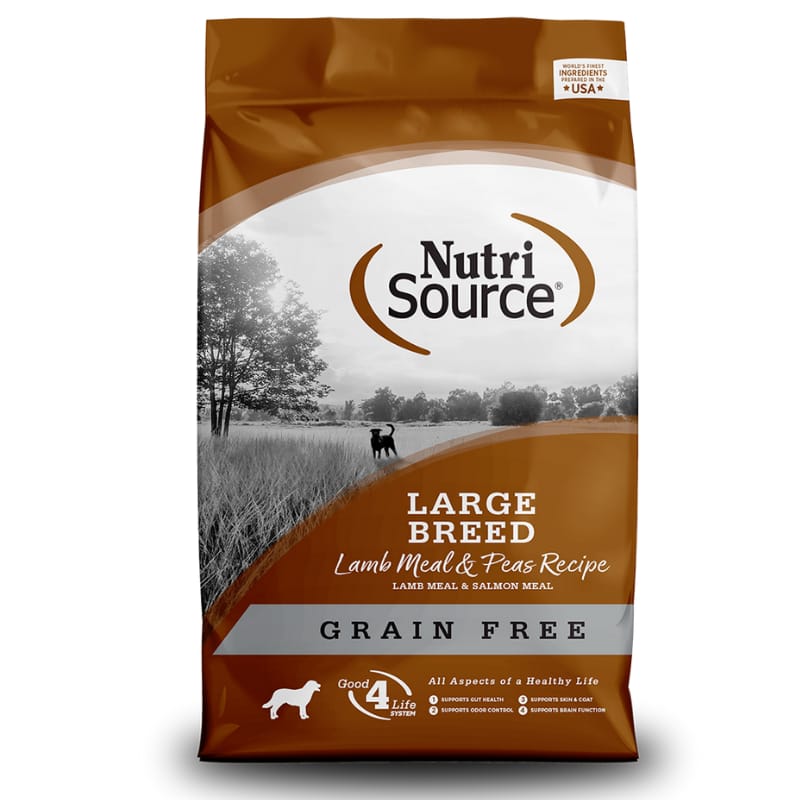 NutriSource Nutrisource Raza Grande Cordero Libre de Granos  11.79 Kg