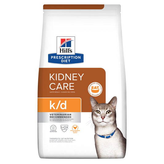 Hill's Prescription Diet Kidney Care K/D  Presentación: 1.81 Kg