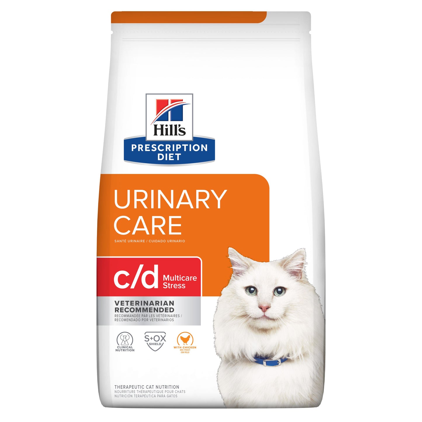 Hill's Prescription Diet Urinary Care C/D Stress  Presentación: 1.81 Kg