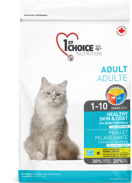 1st Choice Adult Healthy Skin & Coat Salmon 2.72kg