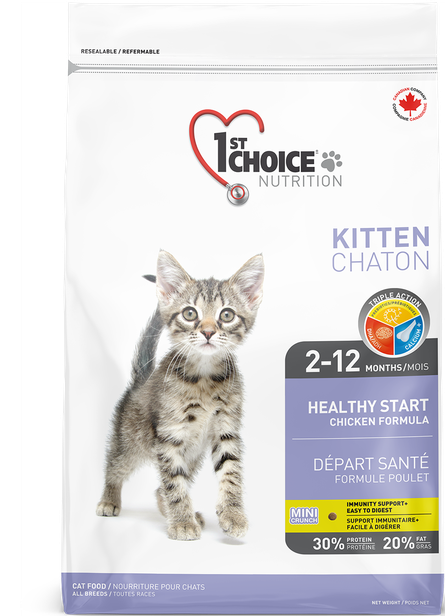 1st Choice Kitten Healthy Start Pollo 2.72 Kg