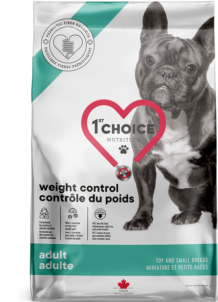 1st Choice Adult Weight Control Small & Toy Breeds  Presentación: 2.00 Kg